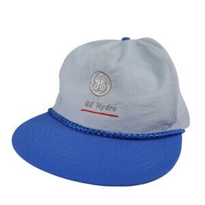 Vintage GE General Electric Hydro Power Snapback Hat